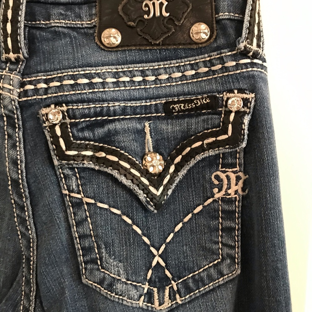 Miss me distressed jeans JPW5087 Boot cut size 27